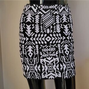 Search For Sanity Geometric Mini Skirt